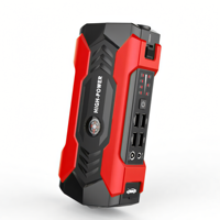 High Power Jumpstarter 10000mAh 800A 12V Lithium Battery Portable Car Air Pump Tire Inflator Power Bank LED Universal Vehicles