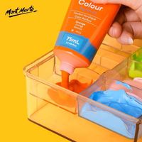 Peintures acryliques professionnelles pour artistes MM 49 couleurs 75 ml en tube et en bouteille pour fournitures artistiques