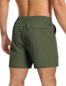Custom Athletic Mesh <b>Shorts</b> <b>with</b> Compression Liner <b>Phone</b> <b>Pocket</b> Sporty Style for Workout Sports Fitness Gym Running Jogging - Product Image 3