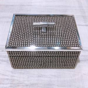 กล่องไม้สไตล์อินเดียสำหรับตกแต่งบ้านทำจากเหล็กใช้ตกแต่งบ้านทำจากวัสดุที่แตกต่างจากที่นี่ - Product Image 3