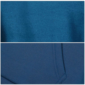 Men Solid Color Hooded Sweatshirt And <b>Pants</b> Set Full Length Casual Autumn Cotton Tracksuit With Side Pockets Elastic Waist - Product Image 6