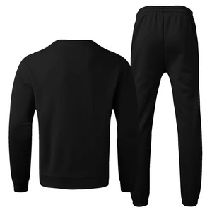 Wholesale Custom Logo <b>Men</b> Regular Fit Eco-Friendly Quick Dry Breathable Winter <b>Pullover</b> Tracksuit Sweat Suit Set Jogging Custom - Product Image 5