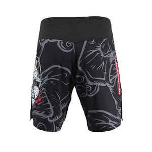 Pantalones cortos de compresión MMA con impresión por sublimación personalizada al por mayor, pantalones cortos MMA Muay Thai de alta calidad, servicio OEM - Product Image 4