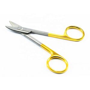 Bee Bee High Quality 12cm Straight Curved <b>Tungsten</b> Carbide Insert Dental Surgical Scissor Manual Power Universal <b>Wire</b> Cutting - Product Image 5
