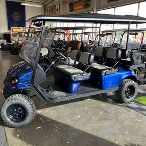 2025 E-Z-G-O E-X-P-R-E-S-S 6 L-I-T-H-I-U-M- E-L-E-C-T-R-I-C BLEU - Product Image 1