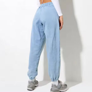 Nouveau design personnalisé vêtements de rue surdimensionnés vente en gros délavé à l'acide survêtement pour femmes survêtements grande taille pour les femmes survêtement court - Product Image 6