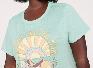 Venta al por mayor de mujeres de talla grande Casual gráfico camiseta tela de algodón de secado rápido transpirable de alta calidad personalizable OEM ODM ropa - Product Image 5