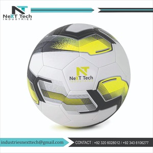 Next Tech Nouveau style Technologie hybride de football Ballon de match professionnel Matériau de texture en TPU Conception personnalisée et logo personnalisé - Product Image 6