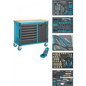 Hazet Mobile Workbench with 7 Drawers (314 Pcs.) for <b>Tool</b> <b>Sets</b> - Product Image 1