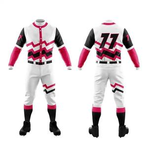 Custom Made Men's Unique Style <b>Baseball</b> Sportswear Breathable Sublimation Printing Uniform <b>Set</b> Plus Size Options International - Product Image 4