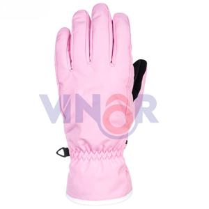 Gants de ski en cuir d'hiver avec logo personnalisé de haute qualité Gants de ski respirants à séchage rapide ajustables Nouveau design Gants de ski chauds avec logo personnalisé - Product Image 3