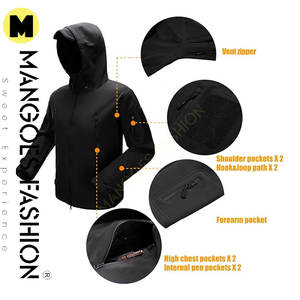New Design Winter Warm Windproof Water-Resistant Softshell Hiking Outdoor Waterproof Down <b>Jacket</b> for <b>Men</b> with cheap quality - Product Image 4