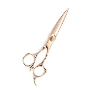 Ciseaux de barbier en acier inoxydable plaqué or de conception haut de gamme, outil professionnel de coupe de cheveux pour salon de luxe, précision Hermann - Product Image 3