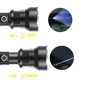 Torcia LED in Alluminio Ricaricabile 1500 Lumen - Product Image 3