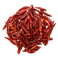 Piments rouges séchés de qualité supérieure, 100% purs, naturels et frais