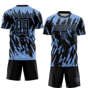 Ensemble d'uniformes de football pour enfants avec logo personnalisé de haute qualité Nouveaux vêtements de sport avec maillot et short de haute qualité Service OEM - Product Image 3