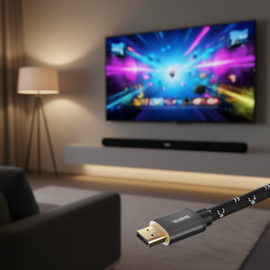 Cable de Audio y Video HDMI 2.1 8K de 2 m, Color Negro, Modelo 00205239 - Product Image 3