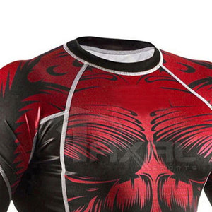Fabricant d'usine – Nouveauté : Rashguard Homme Personnalisé Respirant, Séchage Rapide, Écologique en Spandex/Polyester pour Arts Martiaux – En Stock - Product Image 5