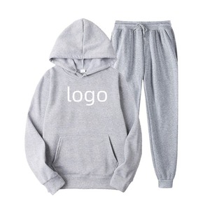 Ensemble jogging et sweat-shirt streetwear pour femme AIR BUZZ |   Sweat à capuche long délavé et usé |   Survêtement zippé surdimensionné |   Patch personnalisé - Product Image 2