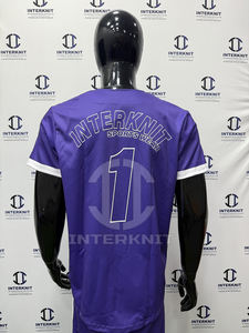 Conjunto de Uniforme de Béisbol Personalizado con Impresión |   Pantalones de Jersey a Rayas de Manga Corta 100% Poliéster |   Antihumedad y Antibacteriano - Product Image 4