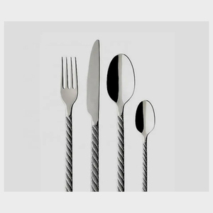 Ensemble de couverts en acier inoxydable avec poignée de couleur verte pour ustensiles de cuisine à manger Accessoires d'hôtellerie Fournitures de cuisine - Product Image 2