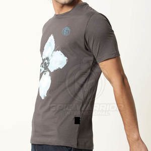 Camiseta estampada para hombre de talla grande, hecha en Pakistán, totalmente personalizada con logotipo personalizado, de secado rápido y transpirable. - Product Image 3