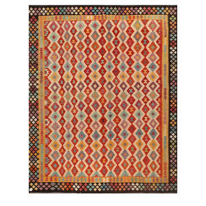 Alfombras Imaco Maimana, Alfombra Kilim Afgana de 396 x 312 cm, Alfombras y Juegos de Alfombras Tradicionales - Product Image 1