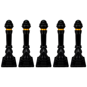 Conjunto de 5 Elementos de Delimitación de 65 cm, Tipo Bolardo Compuesto - Product Image 4
