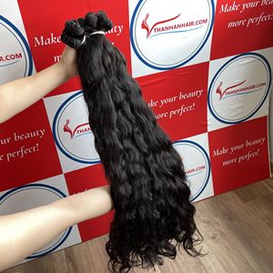 Venta de Black Friday, Extensiones de Cabello Humano Remy Virgen Vietnamita 100% al por Mayor, Onda Natural, Listas para Enviar - Product Image 1