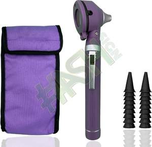 Set de Otoscopio de Fibra Óptica Mini de Plástico ENT, LED, Operación Manual, Fuente de Alimentación, Certificado CE, 99.5% de Precisión, Diagnóstico Clínico - Product Image 1