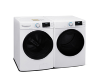 Lave-Linge Séchant Combo 2-en-1 à Chargement Frontal 120 Volts pour Usage Domestique, Modèle DWF-12A14LBM