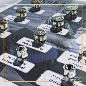 กระดุมโลหะปักลายตกแต่งสำหรับเสื้อผ้าเดนิม - ทนทานสูง แข็งแรง ทันสมัย มีสไตล์ - Product Image 3