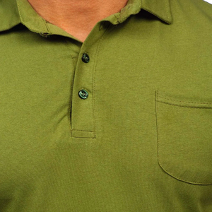 Compra camisetas polo para hombre, camisetas con bordado y estampado, camisetas lisas 100% algodón, manga corta, antiarrugas, camisetas polo para hombre. - Product Image 6