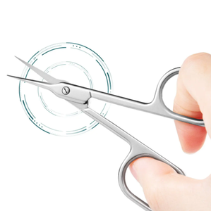 Vente en Gros de Ciseaux Éventail à Ongles de Grande Taille Coupe-Ongles en Acier Inoxydable à Bord Droit avec Ciseaux Éventail à Ongles - Product Image 4