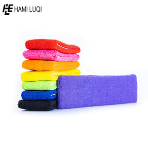 Diademas deportivas personalizadas para niña, bandanas deportivas para la cabeza, Diadema de algodón para el sudor - Product Image 5