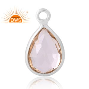 Diseño de tendencia 925 Plata cristal Natural cuarzo piedra preciosa colgante diseño personalizado joyería para mujer regalo para ella - Product Image 2