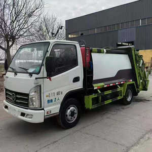 Camión de Basura Usado con Gancho Elevador, Tracción 6x4, Transmisión Manual, Motor y Caja de Cambios Disponibles, Precio Económico en Venta - Product Image 4