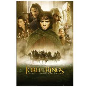 Set de Decoración de Pared de El Señor de los Anillos, 3 Pósters de Película - Product Image 6