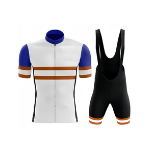 Uniforme de Ciclismo de manga corta de diseño personalizado, camisetas de Ciclismo de carreras de verano, ropa de bicicleta de carretera transpirable de secado rápido para hombres - Product Image 2