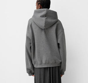 Haut à capuche de sport pour femme, à porter toute l'année, avec poches avant, séchage rapide, pour la randonnée en plein air, la course à pied, le sport, pull à capuche - Product Image 4