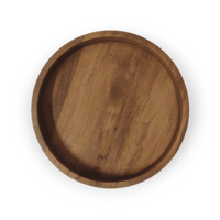 Plateau de service de luxe artisanal en bois de manguier antique, petit, de qualité alimentaire, avec porte-bougie chauffe-plat, pour décoration intérieure, mariage, Noël