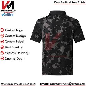 Chemise de golf pour hommes à manches courtes avec imprimé amusant, légère, à séchage rapide, col polo de golf pour hommes, confortable et élégante - Product Image 4