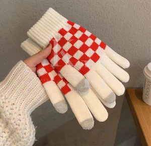 Gants en coton légers, chauds et respirants pour l'hiver, usage quotidien, promenades par temps froid, gants de sécurité souples compatibles écran tactile - Product Image 1