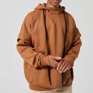 Sudadera Unisex Extra Grande 2026, 100% Algodón, Invierno, Estilo Hip Hop, Urbano, con Capucha, Logotipo Bordado, Sudadera Extra Grande para Hombre - Product Image 1