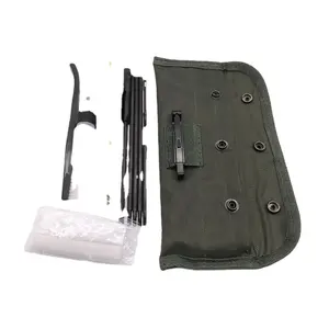 No.1002 Soft Pouch Package Field AK Cleaning Kit 7.62mm Chamber Cleaner Nylon Two Ended Brush