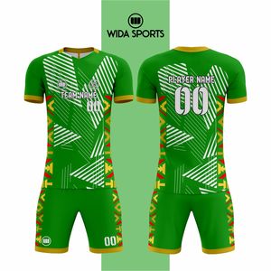Uniformes de Fútbol de Alta Calidad para Hombre, Jersey de Equipo de Fútbol OEM, Etiqueta Privada, Diseño Personalizado, Precio de Fábrica - Product Image 2