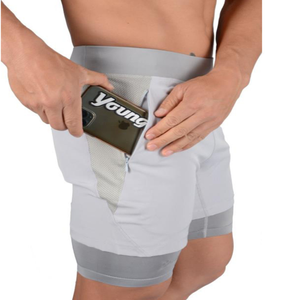 Shorts d'entraînement prix usine Shorts pour hommes en cours d'exécution séchage rapide maille vêtements de rue entraînement course Fitness Shorts livraison DDP - Product Image 3