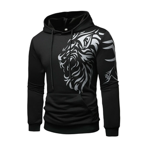 Sudaderas con Capucha Personalizadas de Alta Calidad con Logotipo, Tejido de Felpa Gruesa, Algodón, Unisex, Talla Grande, con Cierre, Estampadas para Invierno - Product Image 1