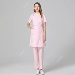 Vente en gros Logo personnalisé Ensembles de gommage Stretch Infirmière Hôpital Scrubs Costume Tops Ensembles de soins infirmiers Uniformes d'hôpital médical pour les femmes - Product Image 3