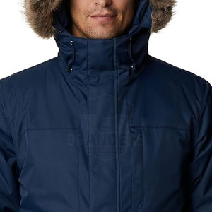 Parka d'hiver pour homme de haute qualité, conçue pour les aventures en plein air et les voyages, avec capuche réglable et plusieurs poches - Product Image 4